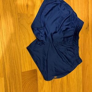 Navy Blue Athletic Shorts